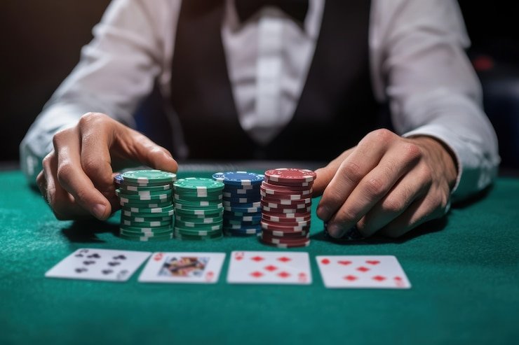 Antarmuka live dealer 11wbet dengan fitur chat dan statistik real-time